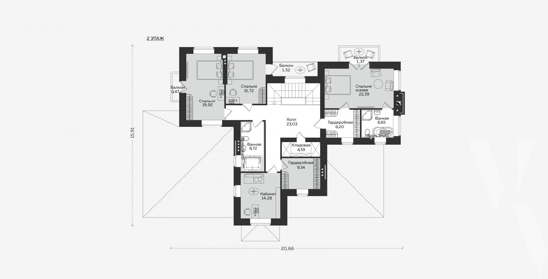 Планировка проекта дома №m-375 m-375_p (2).jpg